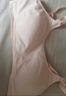 全棉时代哺乳文胸聚拢无痕不下垂孕妇内衣哺乳内衣薄款透气哺乳文胸 【新升级 软支撑】贝壳杏粉 M/C75(也适用于B75,D75) 实拍图