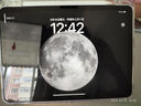 GOMI适用iPad11保护壳A16芯片带笔槽Air5/4/air6透明苹果pro保护套磁吸11英寸亚克力Y折10代防摔2024 【一体款】淡雅粉丨 iPad Air7/6 25/24款（11英寸） 实拍图