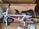 ICOLOUR死飞自行车男实心胎活飞双碟刹轻便公路赛网红成年学生成人女单车 30刀碟刹白黑色 24寸【适合155-170cm】 实拍图