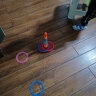 马丁兄弟【36个圈】儿童套圈玩具叠叠乐套圈塔亲子互动玩具男女孩 实拍图