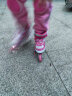 迪士尼溜冰鞋儿童全闪轮滑鞋套装初学直排旱冰鞋可调 实拍图
