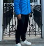 李宁（LI-NING）运动裤男卫裤春秋季束脚宽松休闲裤子百搭运动跑步长裤男 黑色【加绒款-防静电】 3XL 190 实拍图