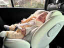 Miber汽车儿童安全座椅婴儿宝宝0-4到12岁汽车用可坐可躺360度旋转车载 highline-max云母白 实拍图