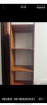 蔓斯菲尔（MSFE）简易书架小书架落地一体靠墙书架置物架收纳置物架夹缝书架 32X30X152CM【五层 】檀木色 实拍图