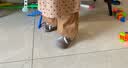 卡特兔童鞋儿童雪地靴男宝宝棉鞋加绒女童学步鞋毛毛鞋婴儿冬季机能鞋子 灰色 21 内长13.0cm  脚长12.0-12.5 实拍图