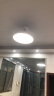 雷士（NVC） 风扇灯LED吊扇灯隐形扇现代简约变频餐厅卧室客厅遥控高显色灯具 天际42寸丨48W高显指丨六档风速 实拍图