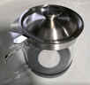 onlycook油壶滤油壶 猪油罐滤油器 高硼硅玻璃防滑带滤网隔油器隔油壶 实拍图