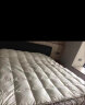 斯诺曼五星级酒店羽绒床垫15%白鹅绒床垫床褥子鹅毛床垫180x200cm【白】 实拍图