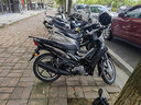 YAMAHA雅马哈弯梁车凌骏115全新整车电喷禧发C8爱发8yamaha泰本田摩托车 凌骏115/前碟后鼓/优雅红 实拍图