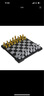 友邦（UB）国际象棋 磁性折叠金银象棋套装 入门教学培训 4854-A(大号) 实拍图