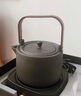 言和堂 电陶炉煮茶壶家用提梁烧水壶办公室茶炉小型自动煮茶器套装 小叙烧水壶+微倾电陶炉-黑砂 实拍图