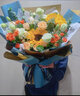 莱一刻鲜花礼盒速递玫瑰花束表白送女友生日礼物全国同城配送 19朵红玫瑰+8朵百合混搭花束 实拍图