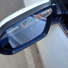 达珀德汽车后视镜雨眉挡雨板雨挡倒车镜车窗防雨水防雪通用遮雨窗眉神器 【寒江孤影】透明款【一对装】 实拍图