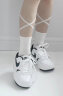 耐克（NIKE）休闲鞋女鞋2024夏季新款GAMMA FORCE小白鞋低帮运动厚底板鞋 DX9176-106白色绿色 37.5 晒单实拍图