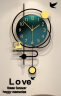 美世达（MEISD） 北欧钟表挂钟客厅创意餐厅挂表轻奢家用个性现代简约时钟石英钟 大号:40*70cm(表盘31cm) 晒单实拍图