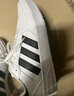 阿迪达斯 （adidas）板鞋男鞋 2025夏季新款运动鞋低帮透气休闲鞋耐磨轻便小白鞋 白绿/时尚板鞋/晒图退10 43 （内长265mm） 实拍图