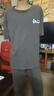 NASA MARVEL短袖T恤男2024夏季新款重磅纯棉宽松短袖T恤ins潮流上衣 深灰色 XL 实拍图