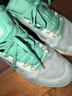 鸿星尔克奇袭篮球鞋2025新款减震回弹耐磨运动鞋赛场打球防滑训练实战球鞋 mojito-净水色/咸柠绿 41 实拍图
