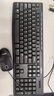 罗技（Logitech）MK200 有线键鼠套装 全尺寸 USB电脑台式机笔记本通用多媒体键鼠套装 黑色 实拍图