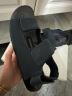 百丽吐司2.0凉鞋舒适外穿吐司凉鞋男鞋新款牛皮勃肯凉鞋A1452BL4预售 蓝色【2.0升级版】 41 (255mm) 实拍图