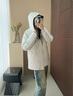 波司登（BOSIDENG）【反季】冲锋衣鹅绒羽绒服女款90绒三合一防风防雨透气显瘦外套 【店长推荐】暖沙卡其 743B S 160/84A 实拍图
