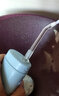 拜尔（BAIR） V2K 儿童冲牙器 超声波水流正畸专用水牙线4-6-12岁 迷你便携式 洗牙神器 防蛀牙龋齿 萌动蓝(配儿童专用喷嘴*4) 实拍图
