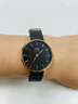 丹尼尔惠灵顿（DanielWellington）DW女表金色边尼龙表带欧美简约风学生手表节日礼物DW00100247 实拍图