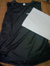 京峋冰丝背心男夏季潮牌宽松坎肩男装运动速干健身篮球运动无袖背心男 黑色+黑色 XL 【建议体重110-130斤左右】 实拍图
