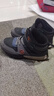 天美意童鞋儿童运动鞋冬季新款加绒保暖高帮女童男童跑步鞋二棉鞋子大童 黑色 35 实拍图