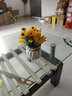 九千谷假花仿真黄色向日葵盆栽办公室假绿植客厅装饰品Life陶瓷花盆3490 实拍图