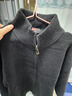 班尼路（Baleno）男士针织衫秋冬季加厚休闲保暖双头拉链毛衣男外套宽松线衣打底衫 实拍图