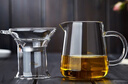 美斯尼 玻璃公道杯加茶漏套装公杯功夫茶具茶道配件茶滤网茶海分茶器功夫玻璃茶杯子茶道加厚耐热玻璃公杯 公道杯 + 玻璃茶滤 套装 实拍图