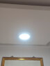 雷士照明 LED厨卫吸顶灯阳台灯过道走廊灯8w水滴款白光 圆形工地工程 实拍图