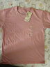 无印良品（MUJI） 大童 圆领短袖T恤  儿童打底衫 CB1J2A4S 粉红色 110cm/56A 晒单实拍图