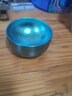 钛途（TITO TITANIUM） 纯钛茶碗99.5%钛合金双层水杯户外功夫茶具餐具旅行用具运动携带  纯钛茶碗-冰花绿色 实拍图