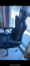奥伦福特 电脑椅办公椅子电竞椅家用人体工学椅老板椅主播靠背椅皮革转椅 创意工学椅-黑色 实拍图
