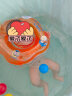 马博士（DOCTOR MA）婴儿游泳圈脖圈新生宝宝颈圈可调节防后仰儿童加厚双气囊洗澡玩具 一体脖圈L（4-10月 7-10公斤） 实拍图