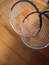 YONEX/尤尼克斯 弓剑系列 ARCSABER LIGHT 5i 全碳素 羽毛球对拍套装yy 粉红/浅灰蓝 5UG5 新色 (成品拍) 实拍图