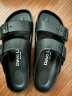Devo Life的沃男女同款凉拖EVA一字拖鞋外穿夏季防水海边沙滩鞋1618 黑色EVA 38 晒单实拍图