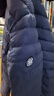 鸭鸭男装直销|春秋轻薄羽绒服男短款鸭绒外套轻便【越晒越温暖】 灰蓝DSG07A0020 L 实拍图