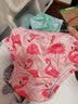 swimbobo婴儿游泳裤男女宝宝泳裤新生儿泳裤粉色火烈鸟 S(18斤及以下) 实拍图