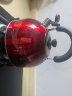 美厨（maxcook）烧水壶304不锈钢水壶 4L加厚鸣音 酒红色欧式系列MCH8696 实拍图