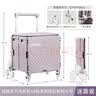 露禾新款买菜小拉车家用轻便携折叠购物车买菜拉杆拖车快递小推车拉货 【优选Max版】特大号-8轴承爬梯轮-紫(前轮带刹车) 实拍图