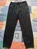 安踏（ANTA）针织卫裤运动裤男女同款束脚直筒情侣休闲运动跑步户外长裤子 【刺绣logo收口】黑色-1 L 实拍图