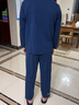 蕉内男士睡衣情侣款纯棉家居服套装吸湿速干长袖翻领居家服春秋季下 实拍图