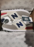 新百伦品牌运动鞋子男女鞋休闲轻便春秋网旅游情侣复古N字574百搭跑步鞋 米灰藏青n574  升级版 41 实拍图