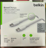 贝尔金（BELKIN）Type-C数据线USB-IF认证C-C编织快充线适用于iPad Pro苹果15/MacBook华为笔记本电脑安卓手机 白色编织款1米 实拍图