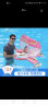 swimbobo儿童游泳圈女童带水枪坐圈水上戏水遮阳蓬坐艇粉色泳圈K2014pro 实拍图