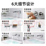 TOTO龙头入墙洗脸台盆铜合金埋墙挂墙暗装冷热水龙头TLS03307B(05-N) TLS03308【水嘴长度227.5mm】 实拍图