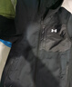 安德玛（Under Armour）UA秋冬ColdGear男子保暖连帽软壳拒水休闲运动夹克外套1371587 黑色002 L 实拍图